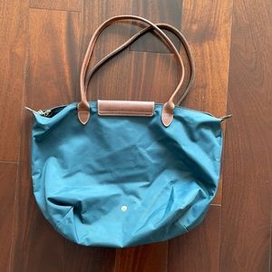 Blue Le Pliage Tote